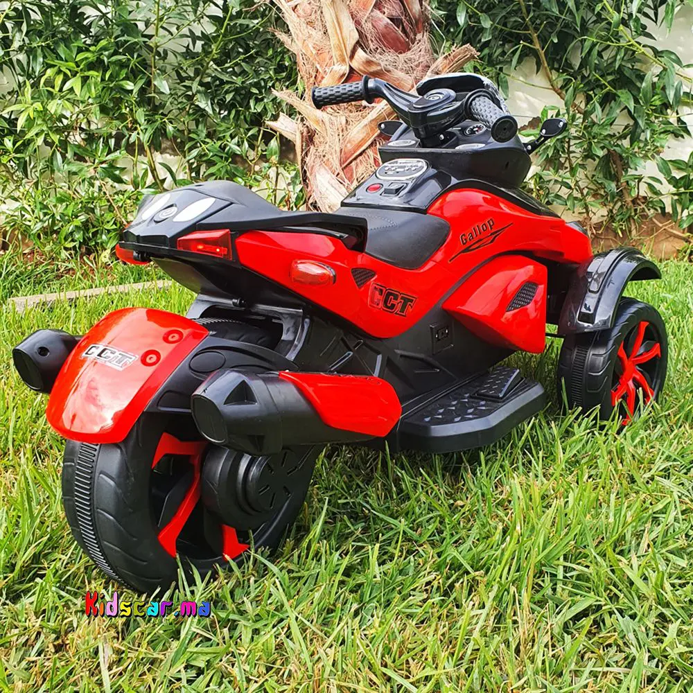 New Tri Moto Pour Enfants 3 Roues 12v LED