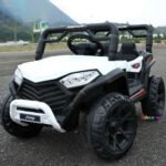 UNE NOUVEAUTE ABSOLUE SUR LE MARCHÉ ! Produits en vedette : New! La super buggy 4x4 4 moteurs 12V ! A toujours un style solide et bien conçu, mais apporte un tout nouveau look ! Dispose de grosses roues et d'un nouveau design très apprécié par les parents !